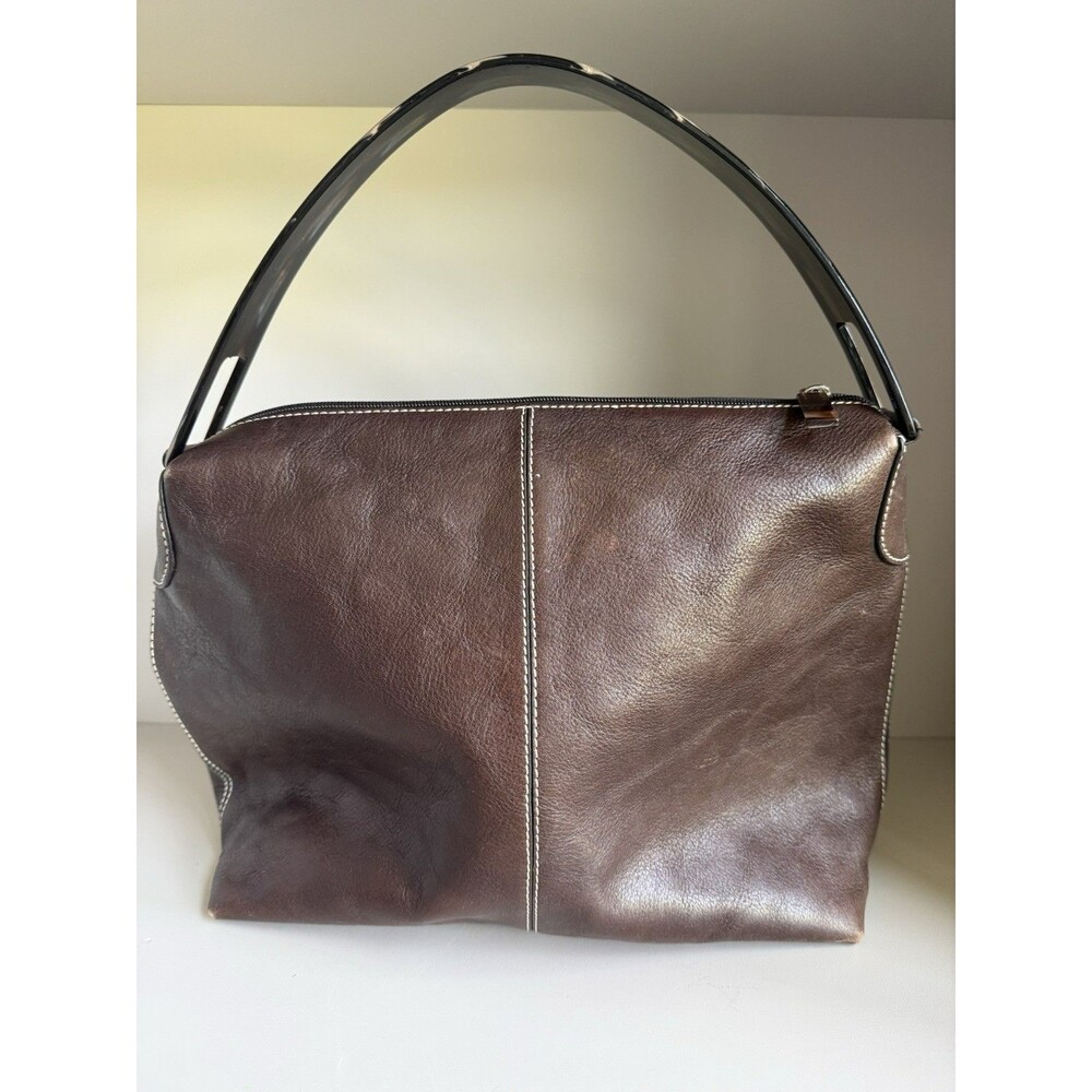 Adrienne Vittadini Handbag With Resin Handle